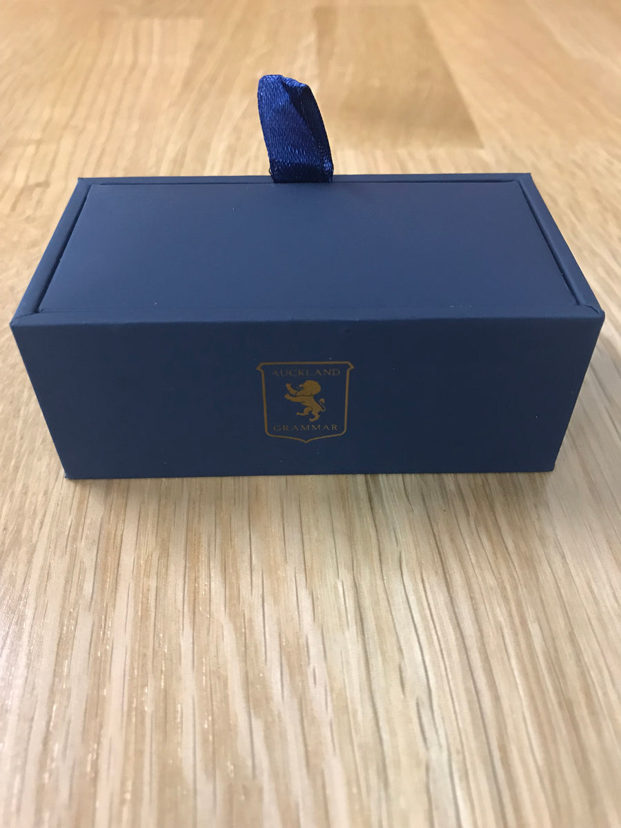 Navy Shield Cufflinks » Auckland Grammar School